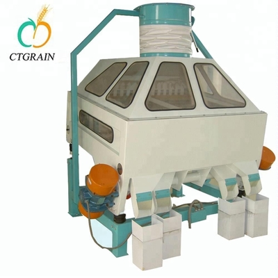 White Industry Compact Flour Mill Grain Cleaning Equipment ISO Certification