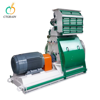 Wheat Grinding Compact Flour Mill Animal Feed Hammer Mill Eco - Friendly