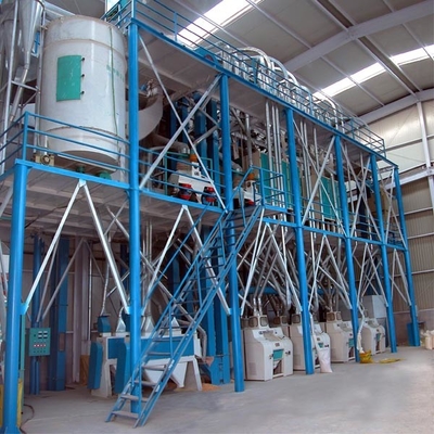 Maize Flour Milling Plant  Wheat Flour Processing Plant No Flying Dust
