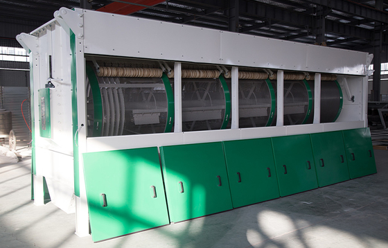 TCRS Series Rotary Grain Separator Machine , Grain Processing Equipment 1 Year Warranty