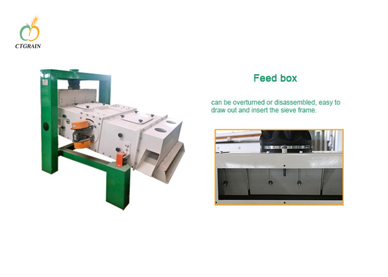 Grain Seeds Vibrator Separator Cleaning And Grading Machine