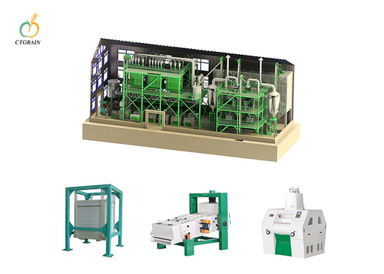 80TPD Wheat Flour Milling Machine for Flour Production Industry