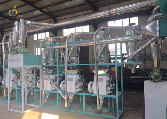 40T/Day Automatic Corn Flour Mill Flour Processing Plant