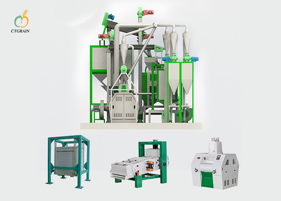 Super Lowest Price China 2021 Best Selling 10-20tpd Maize Flour Mill for South Africa