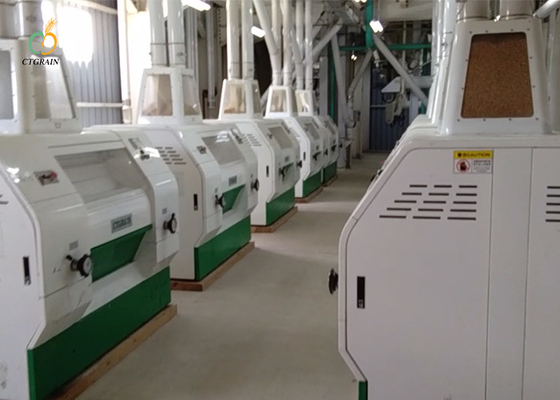 40-120 TPD Compact Flour Mill