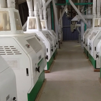 560KW Power Industrial Flour Mill Equipment 150 TPD Wheat Flour Mill