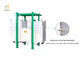 Twin Section Plansifter Flour Milling Machine , Corn Processing Equipment